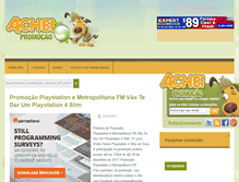 Tablet Screenshot of acheipromocao.com.br